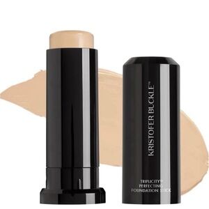 New Kristofer Buckle Triplicity Perfecting Foundation Stick - LIGHT New Sealed